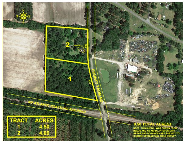 Image for Country Home and 8.5 Acres Located in Thomas County, Georgia