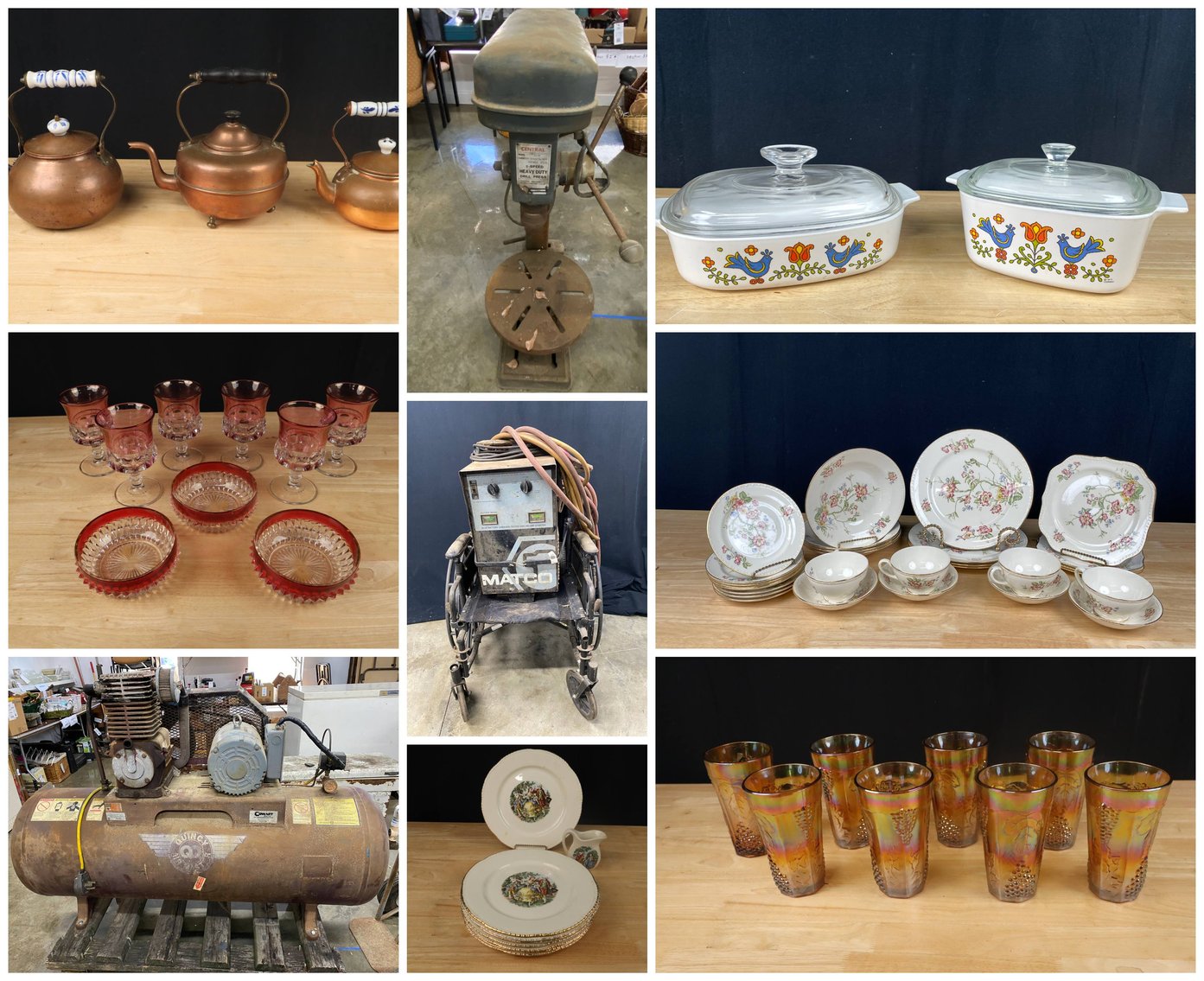 Image for November Gallery - Tools, Furniture, Jewelry, Dishes and More