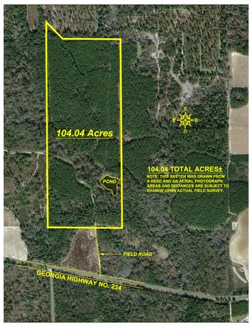 Image for 104+/- Acre Timber Tract in Calhoun County - The Curtis B. Adams Estate