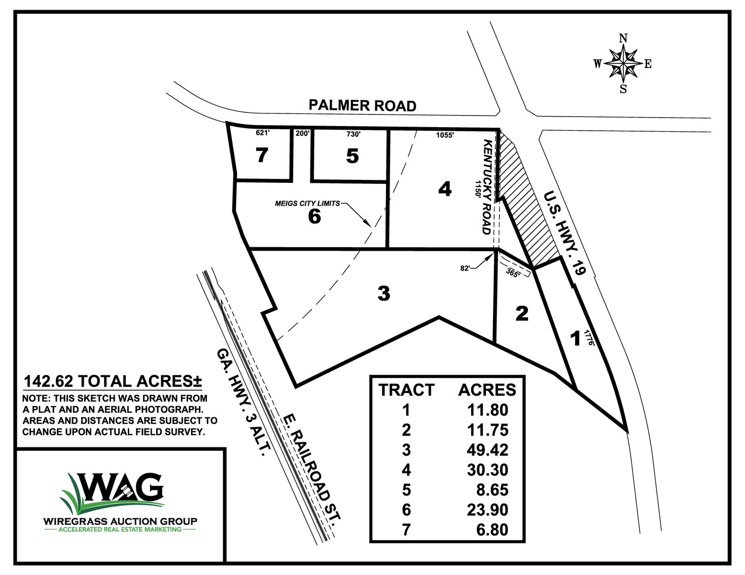 Image for 143 +/- Acre Investment Opportunity in Northern Thomas County, Georgia
