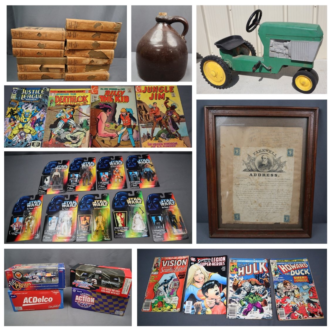 Image for August Gallery Auction #2– Vintage and Antique Collectibles, Antique Furniture, Framed Artwork, Sports Collectibles, China, Books, and More!