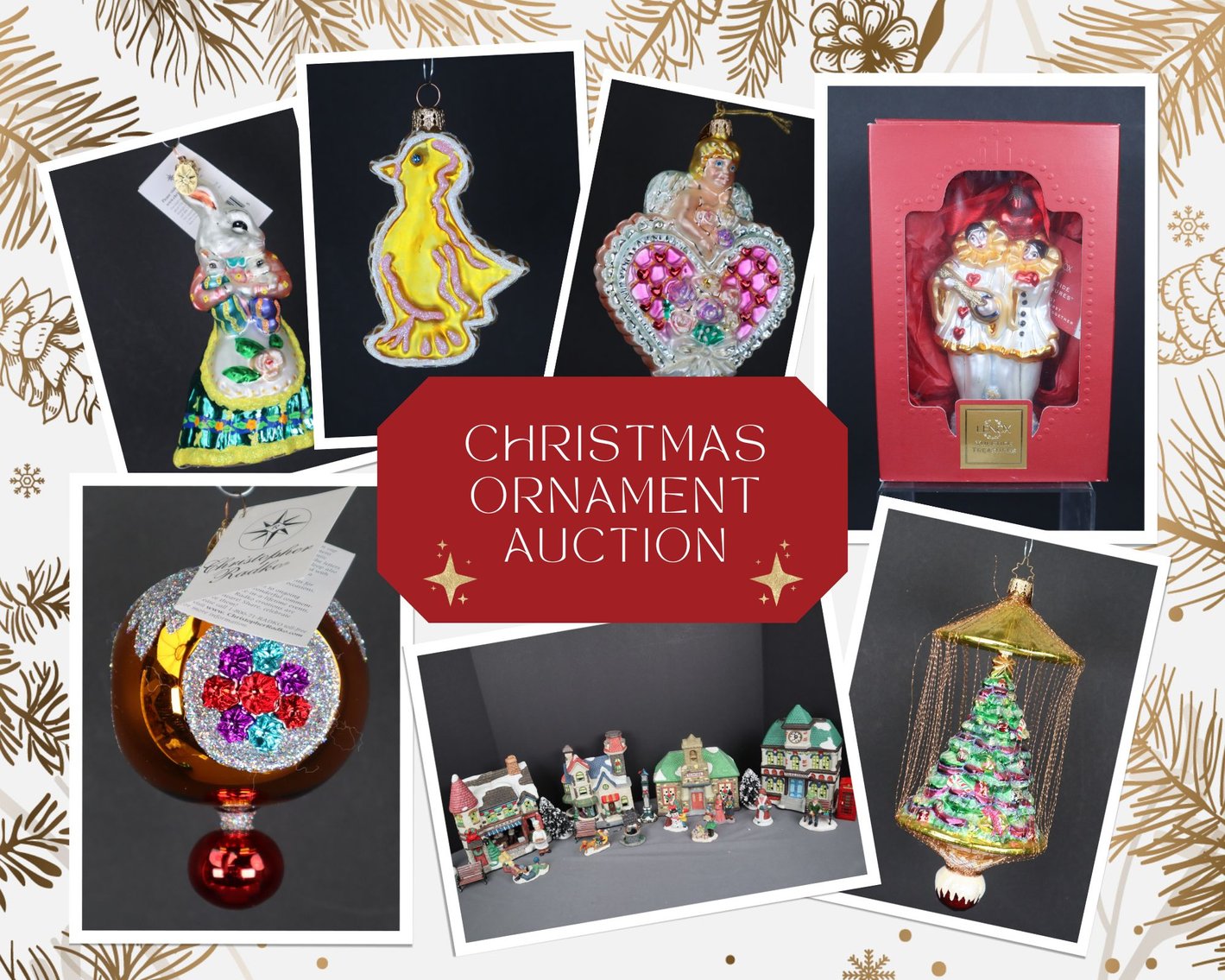 Image for Specialty Christmas Ornament Auction featuring Christopher Radko
