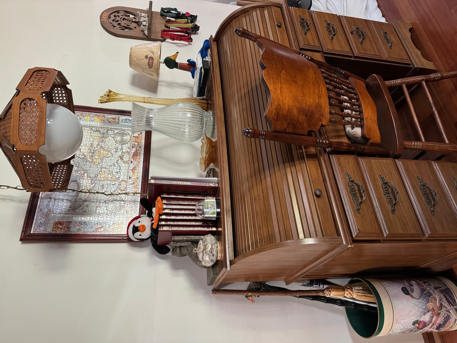 Image for The Estate of Buster Lanter. Antiques, Military Memorabilia, Hunting Gear, Furniture and More!