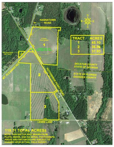 Image for *UNDER CONTRACT * 119± Acres of Irrigated Cropland in Gadsden and Decatur Counties