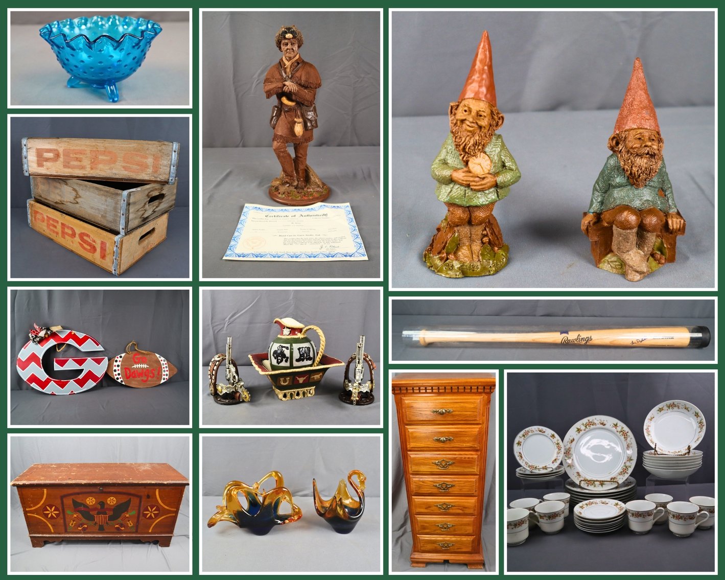Image for May 2025 Gallery Auction Featuring Tom Clark Creations, Furniture, Art, Collectibles & More!