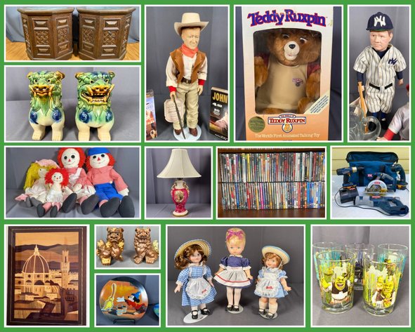 Image for The Estate of Michael Herrin featuring Furniture, Collectibles, Artwork, Antiques, & More! 