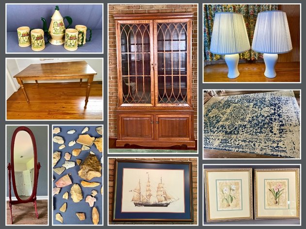 Image for The Balfour Estate Featuring Vintage Furniture, Eclectic Decor, Decorative Glassware, Artwork and More!