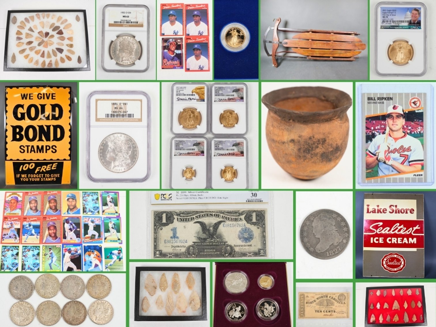 Image for Coins, Artifacts, Country Store, Trading Cards and More!