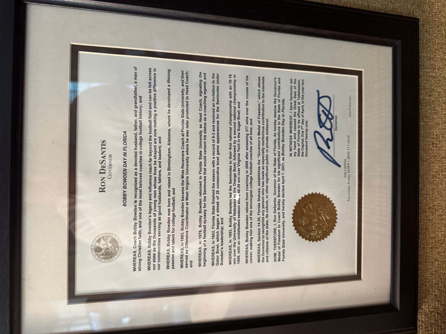 Image for The Bowden Legacy Auction Honoring a Legacy of Faith, Family, and Football Day 1