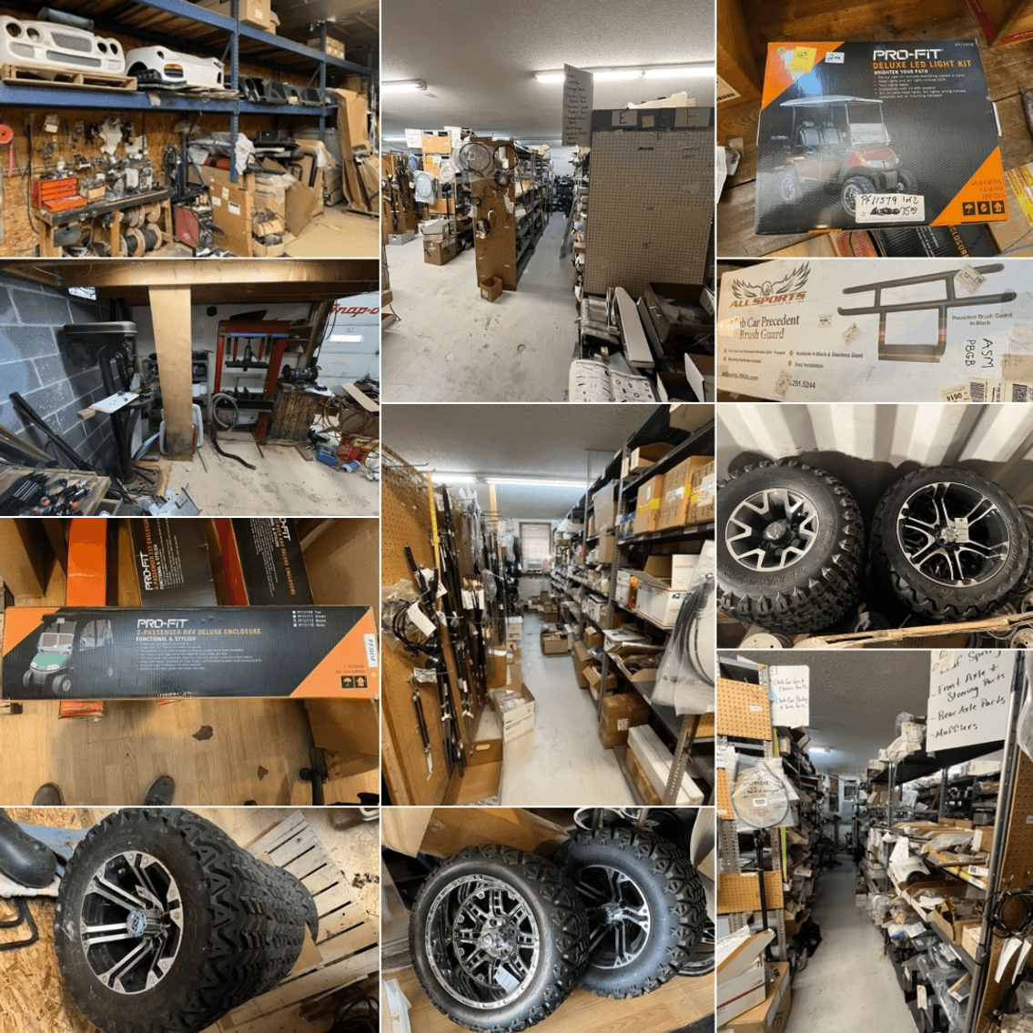 Image for Mountaintop Golf Car Parts & Accessories Liquidation Auction