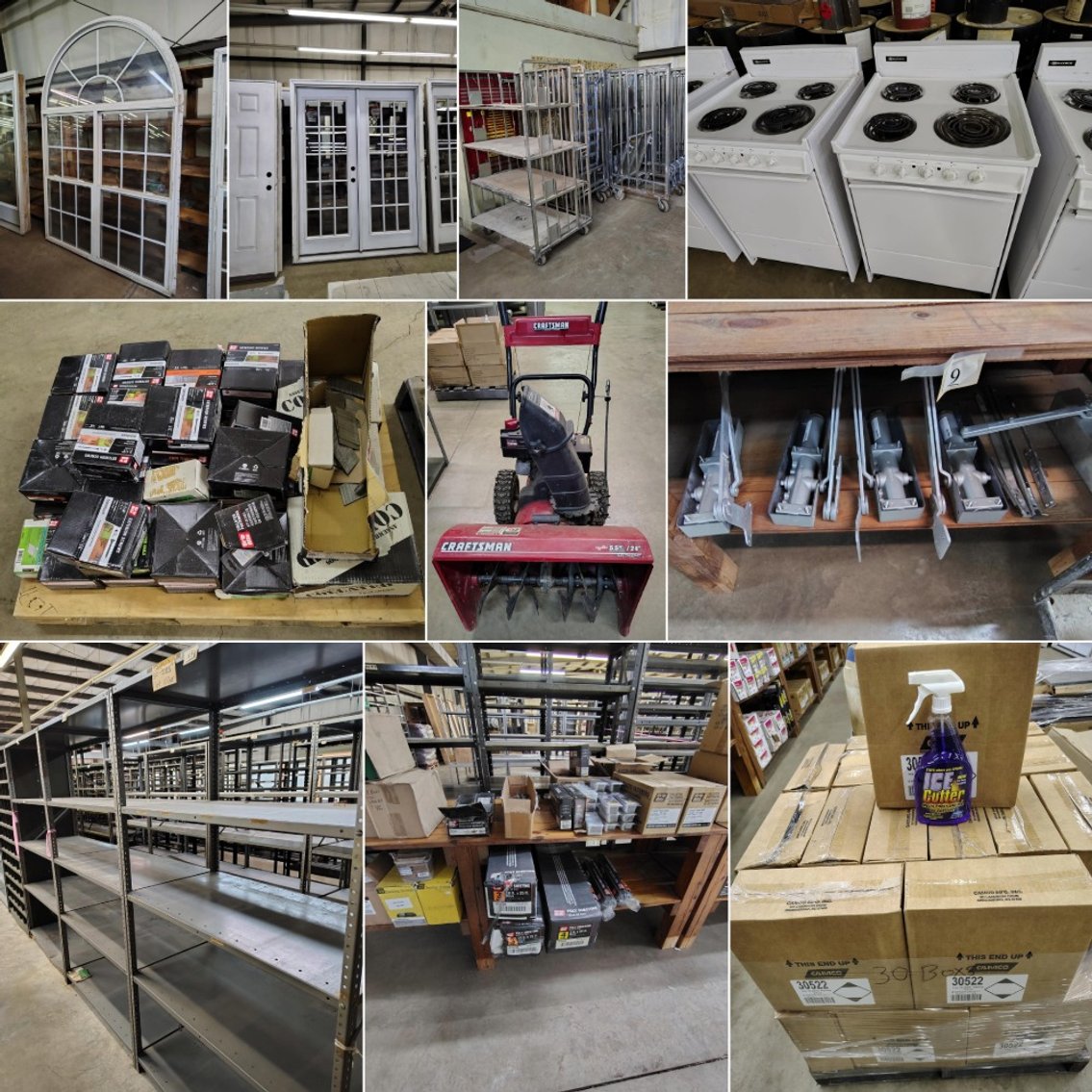 Image for Building Supplies, Tools & Hardware – Online Auction