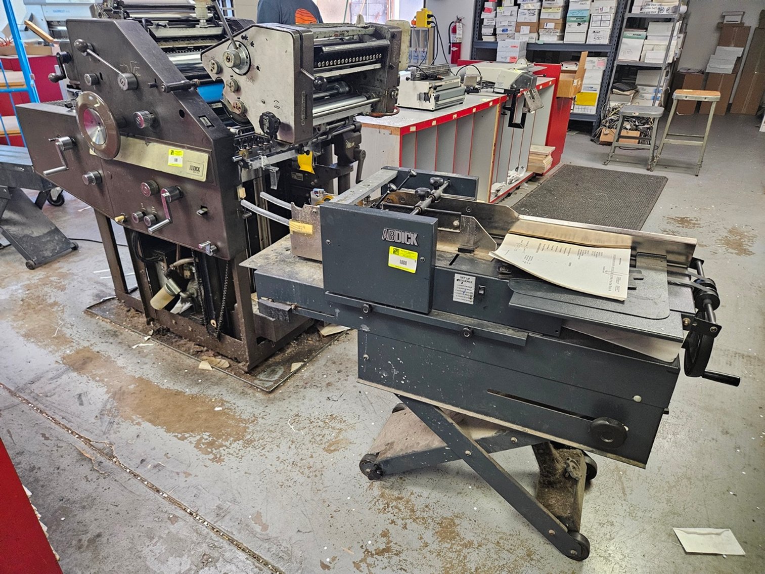 Image for Insty-Prints Equipment & Inventory