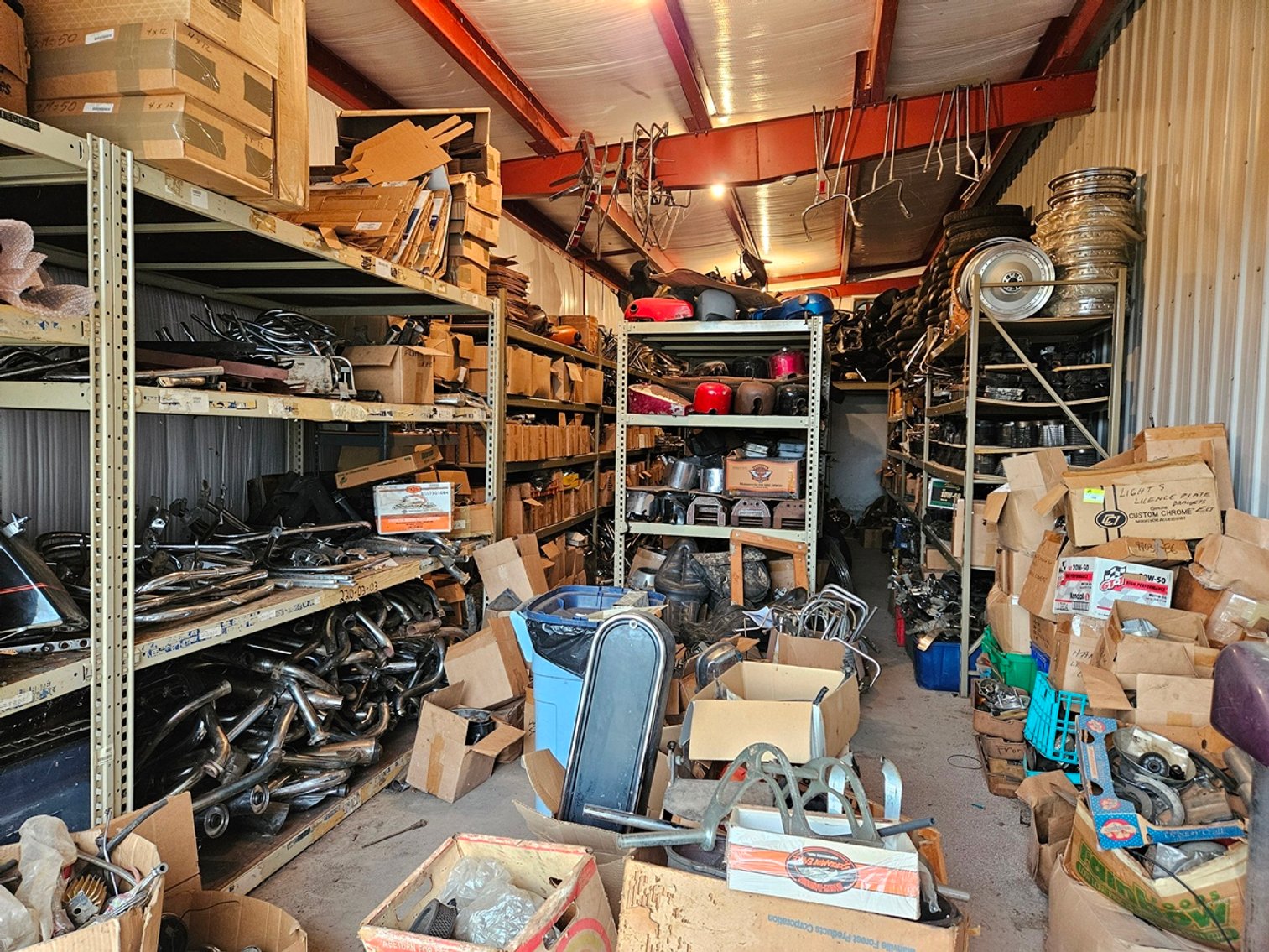 Image for Harley Davidson Parts Inventory, Building Structure & More