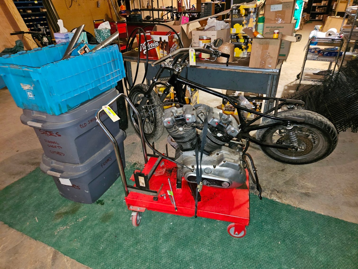 Image for Harley Davidson Parts Inventory, Building Structure & More