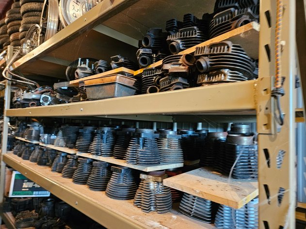 Image for Harley Davidson Parts Inventory, Building Structure & More