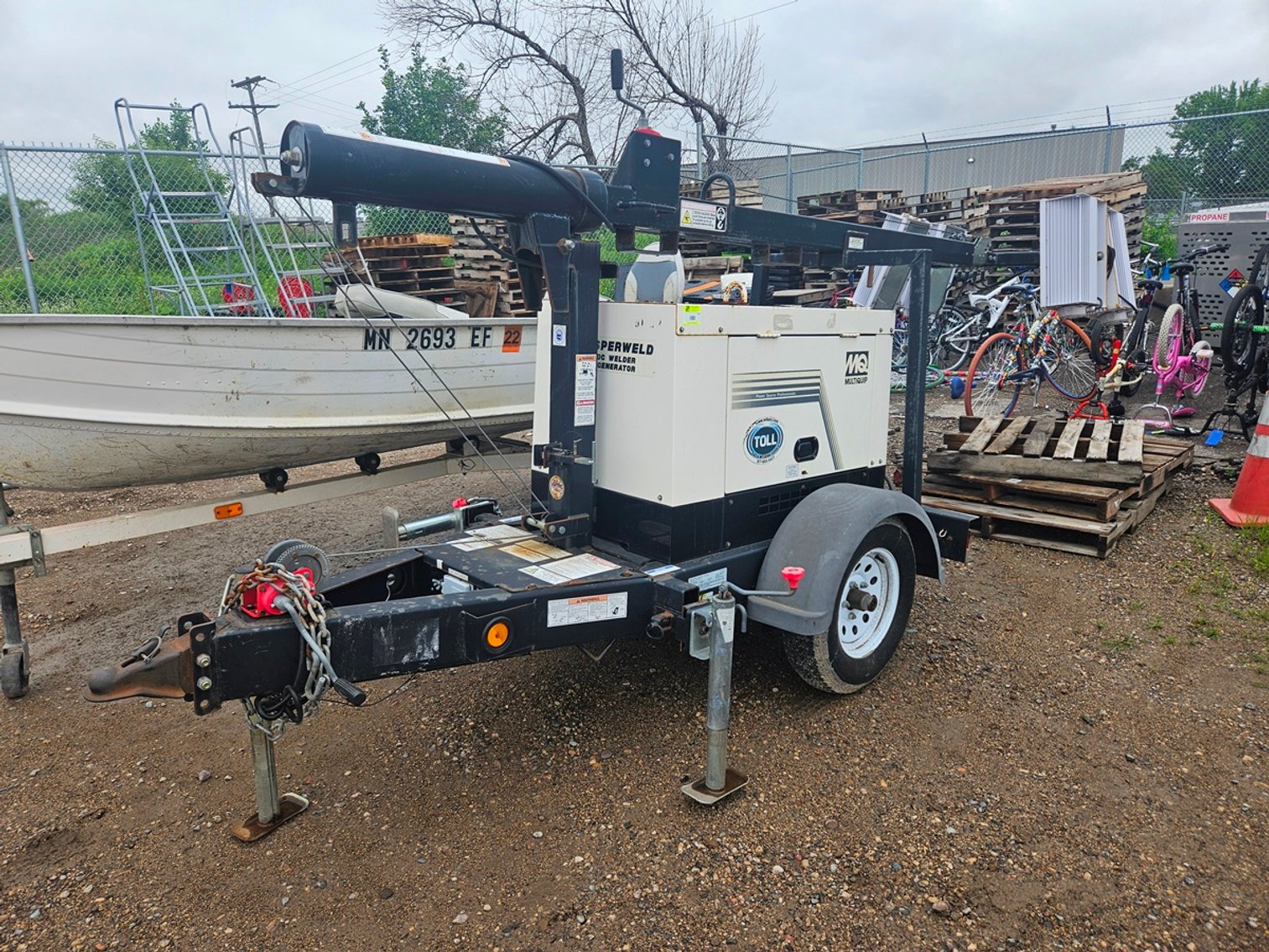 Image for 4 Lincoln Electric Severe Duty Generators & MultiQuip Portable Lights/Welder/Generator