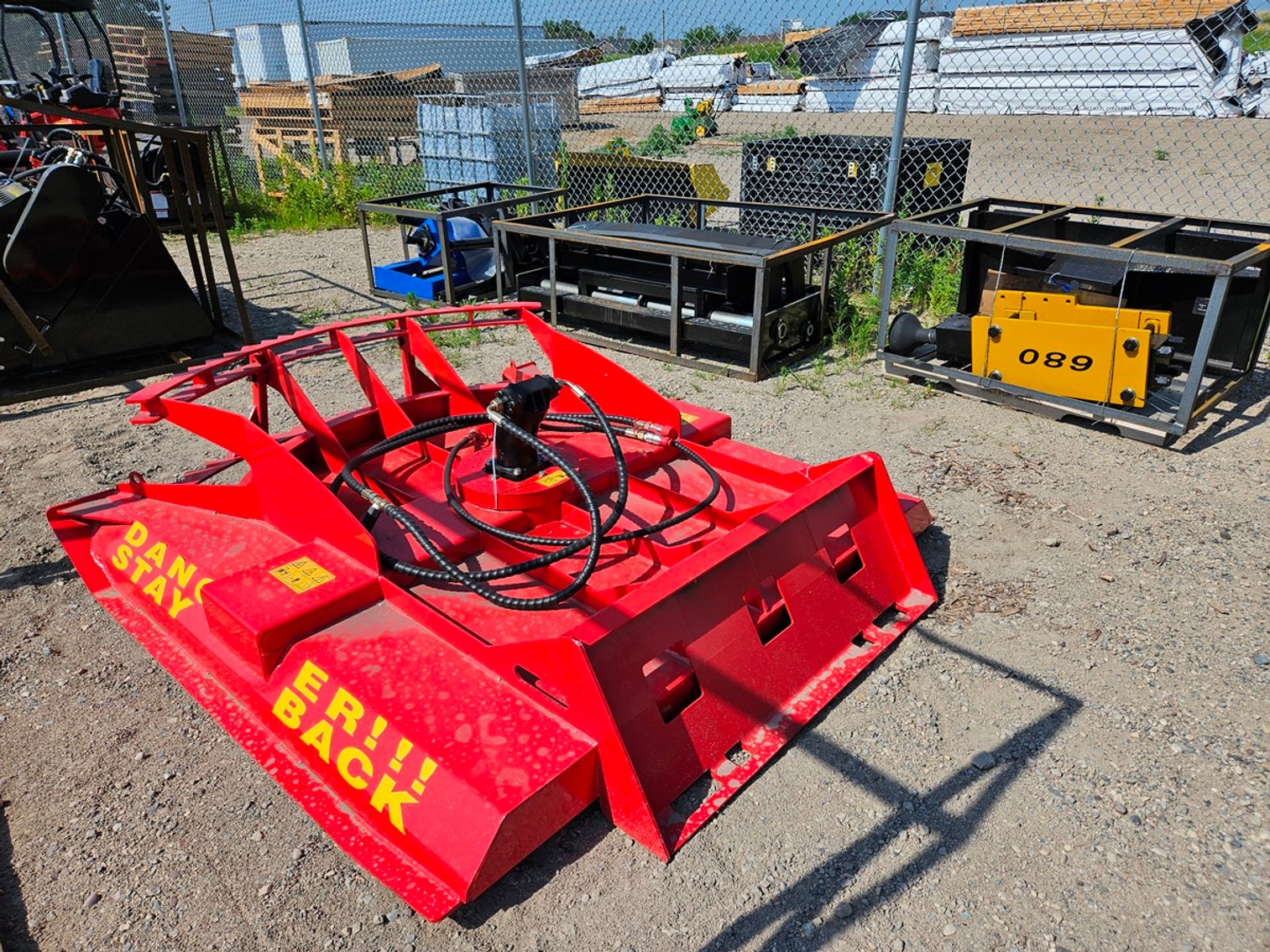 Image for Mini Excavators, Skid Attachments & 40' Container