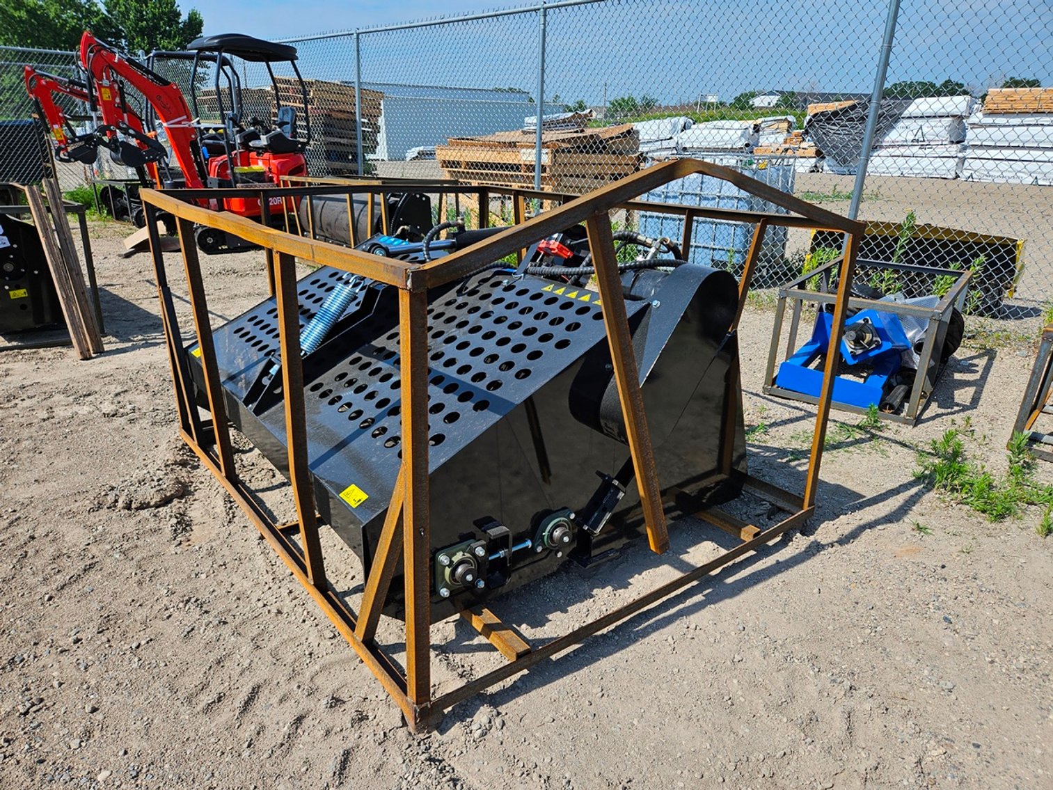 Image for Mini Excavators, Skid Attachments & 40' Container