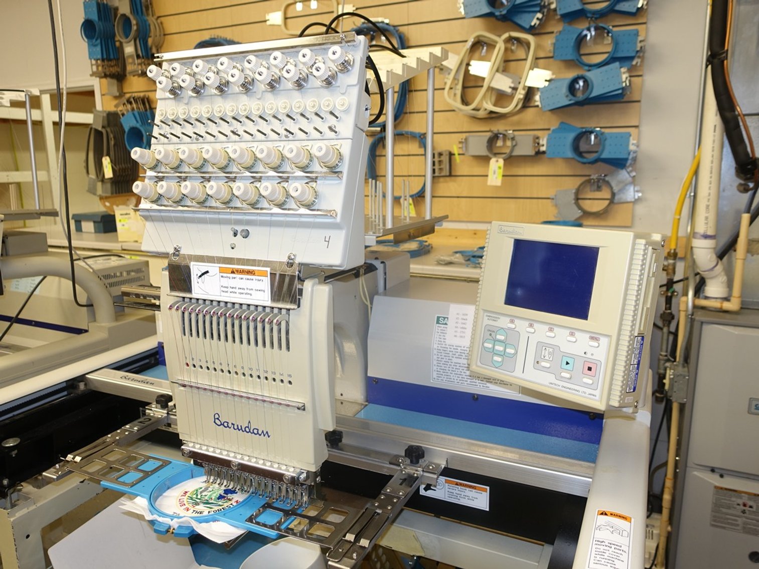 Image for Embroidery/Branding Equipment & Related