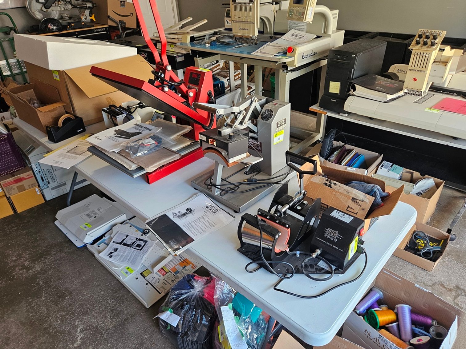 Image for Embroidery/Branding Equipment & Related