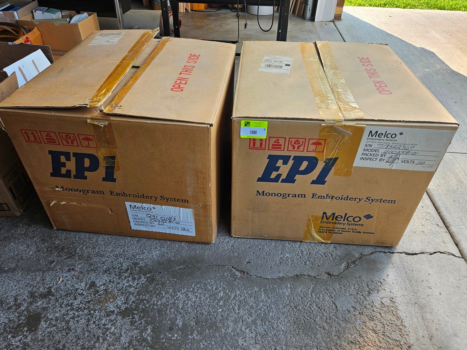 Image for Embroidery/Branding Equipment & Related