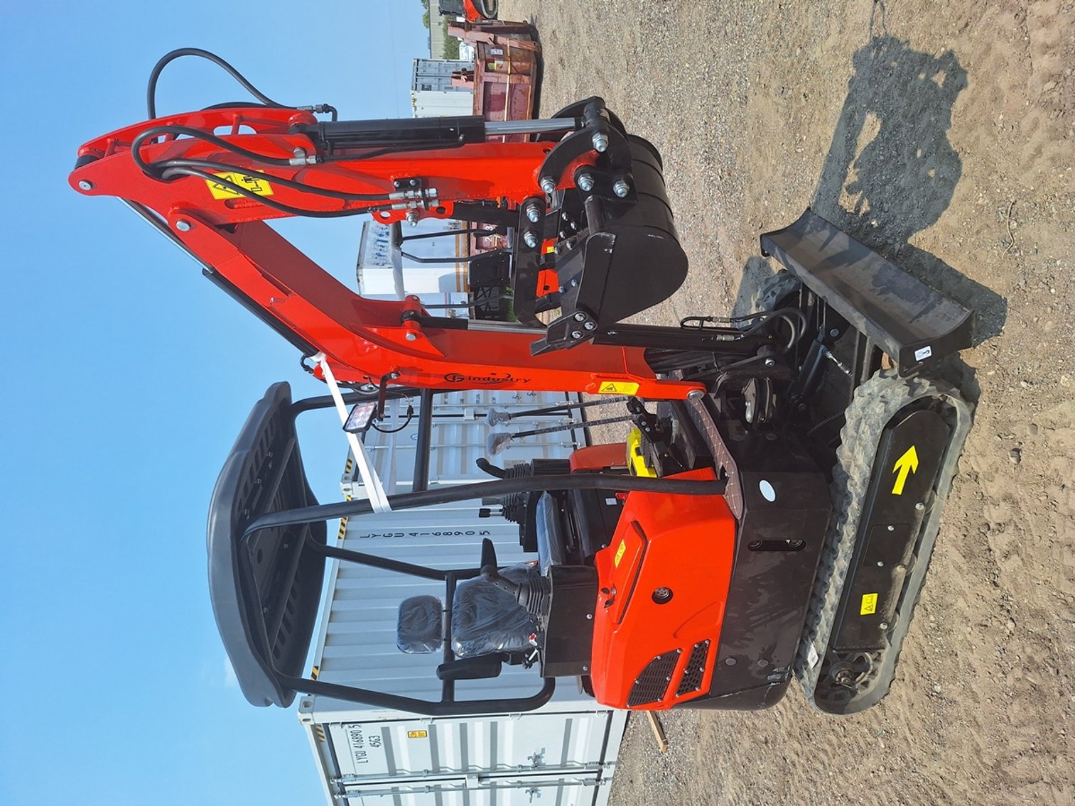 Image for Mini Excavators, Skid Attachments & 40' Container
