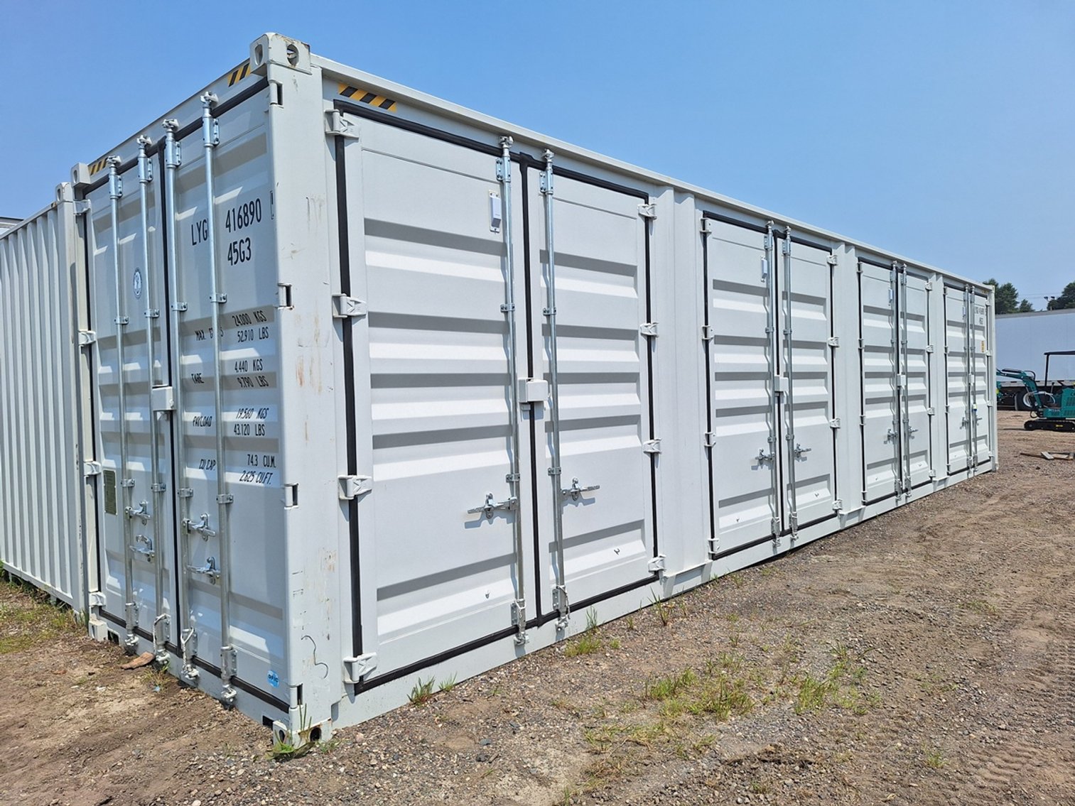 Image for Mini Excavators, Skid Attachments & 40' Container