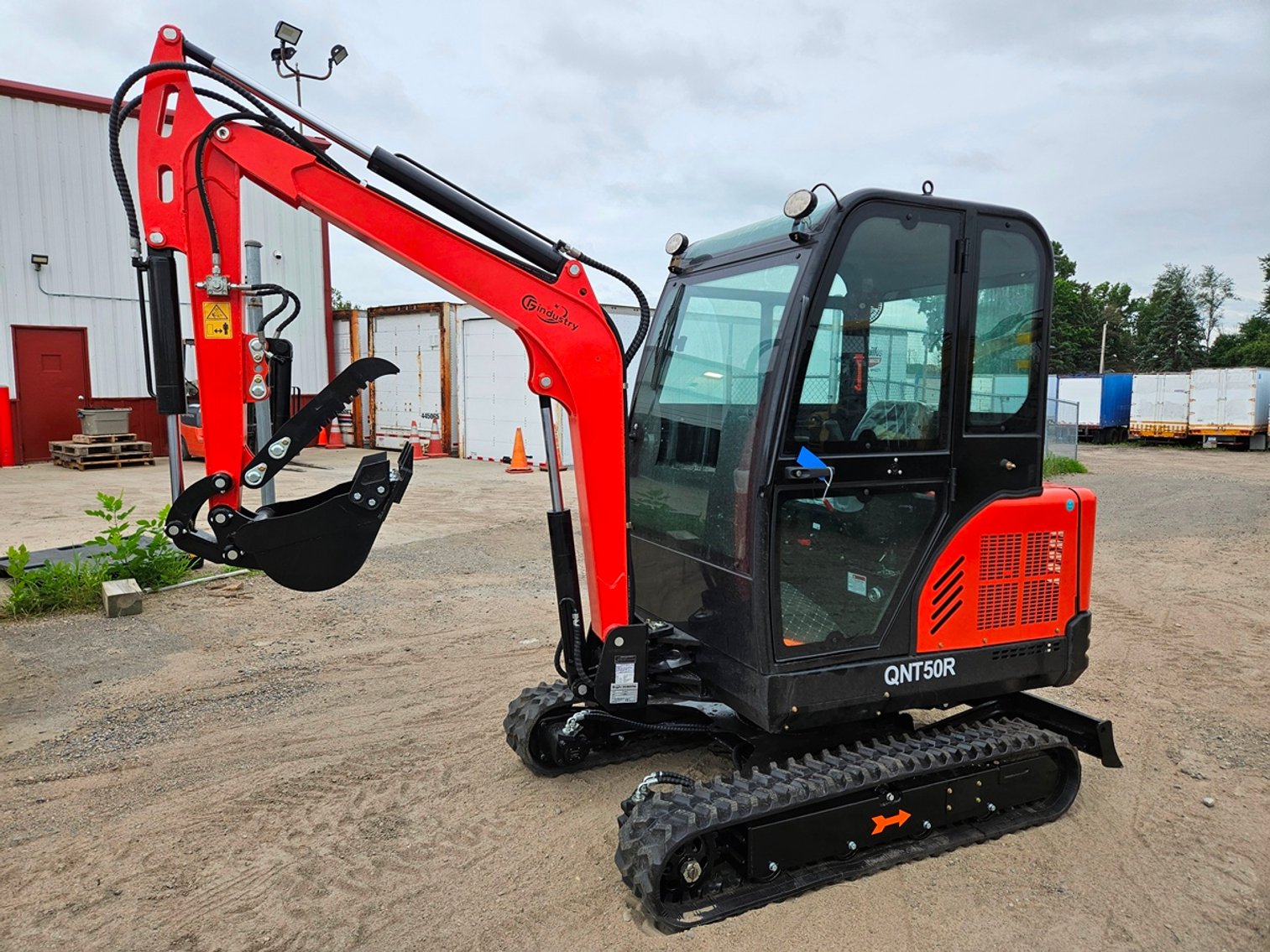 Image for Mini Excavators, Attachments & 40' Container