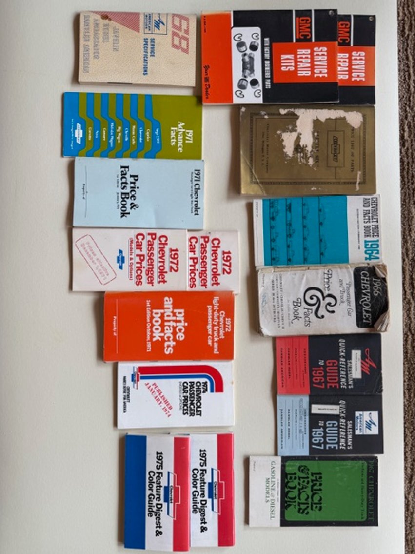 Image for Vintage Automobile Brochure Collection