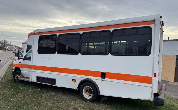 Image for 3 Ford E-450 Transit Buses