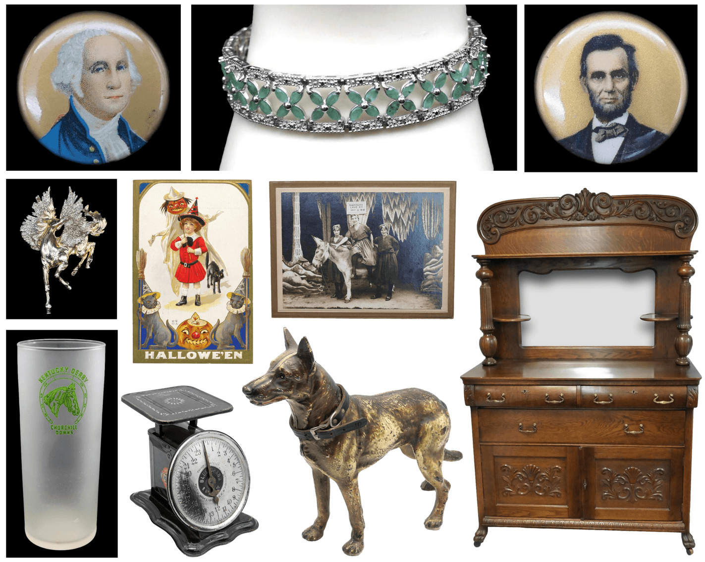 Image for Treasures of The Past: Estate Auction featuring Antique Furniture, Ephemera, Jewelry, and More at The Gallery