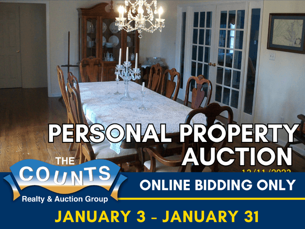 Image for PERSONAL PROPERTY ABSOLUTE AUCTION (WENDELL T WRIGHT) | LOWESVILLE VA | BID ONLINE ONLY