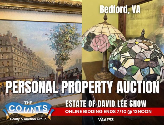 Image for DAVID LEE SNOW ESTATE - ABSOLUTE AUCTION - ONLINE ONLY - BID FROM ANYWHERE!