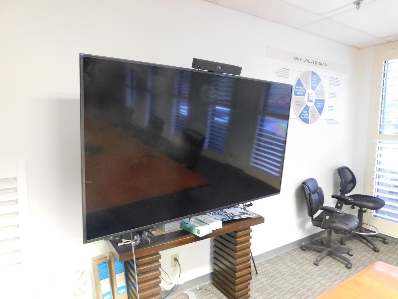 Image for Equipment from Manufacturer of Custom Interior Shutters, Blinds and Shades