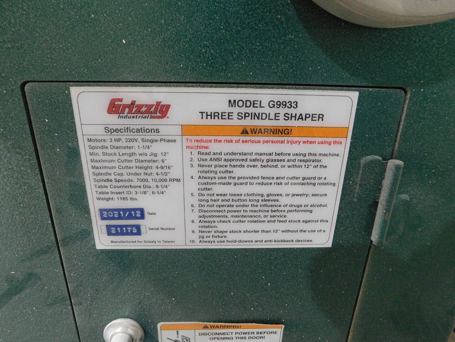 Image for Equipment from Manufacturer of Custom Interior Shutters, Blinds and Shades