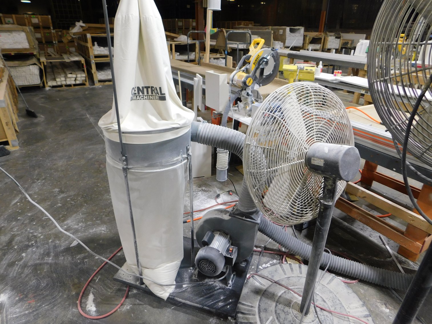 Image for Equipment from Manufacturer of Custom Interior Shutters, Blinds and Shades