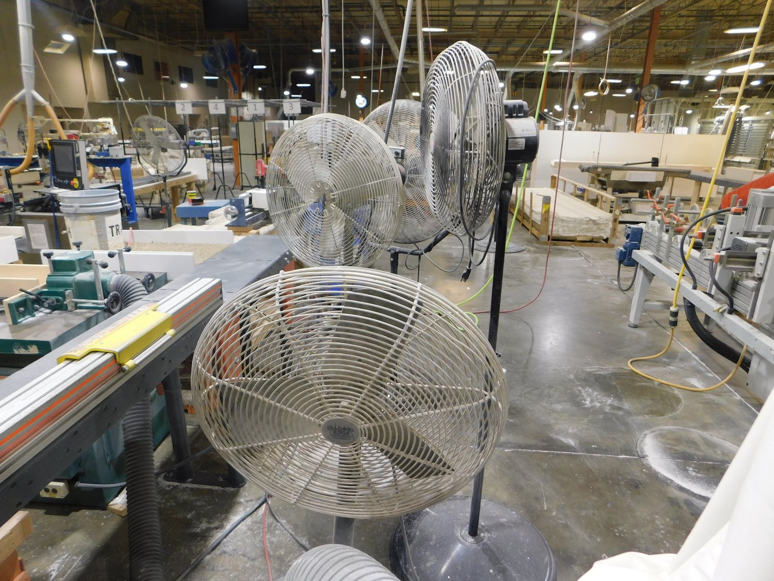 Image for Equipment from Manufacturer of Custom Interior Shutters, Blinds and Shades