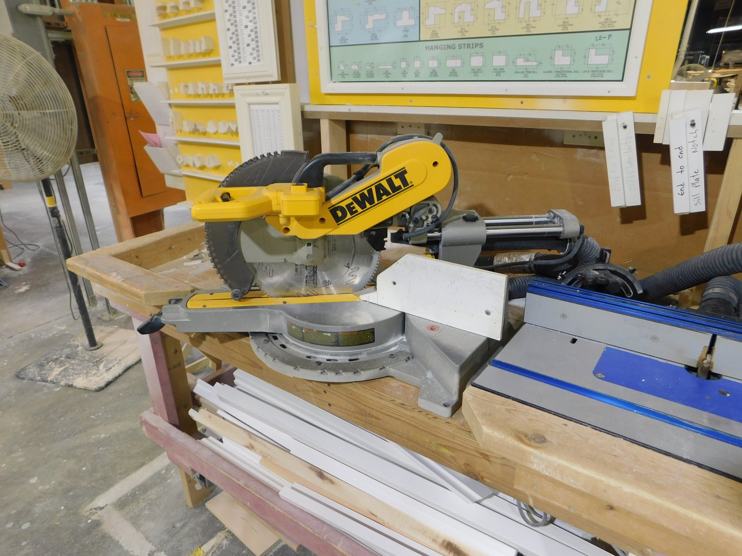 Image for Equipment from Manufacturer of Custom Interior Shutters, Blinds and Shades