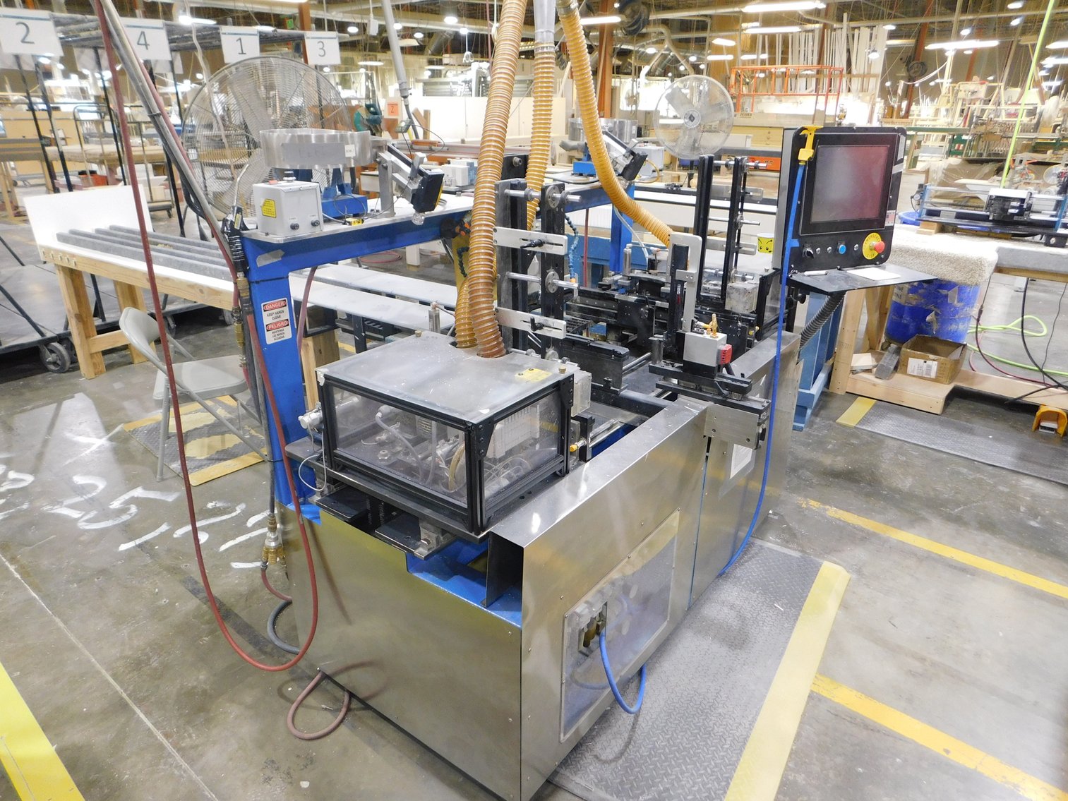 Image for Equipment from Manufacturer of Custom Interior Shutters, Blinds and Shades