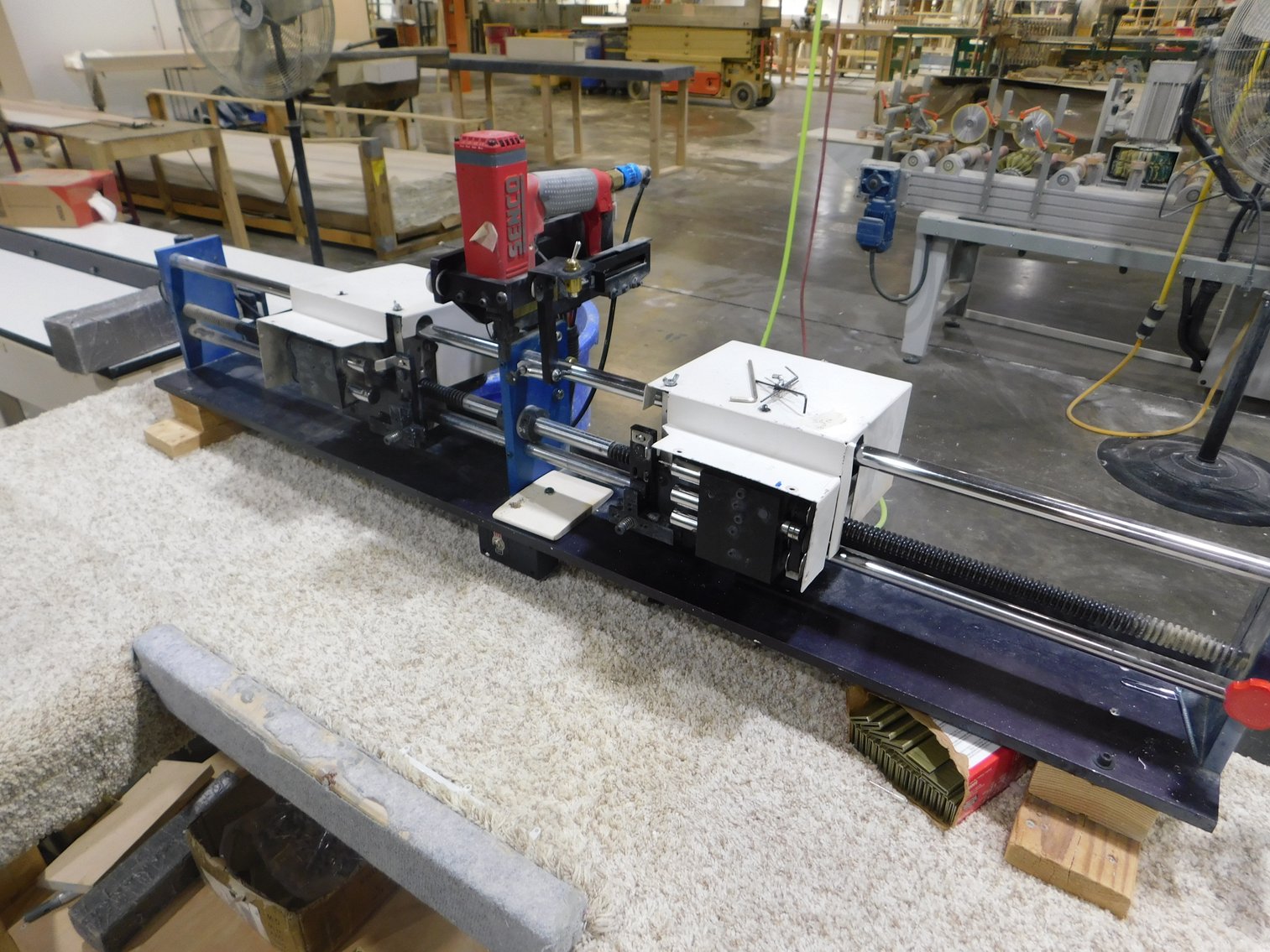 Image for Equipment from Manufacturer of Custom Interior Shutters, Blinds and Shades