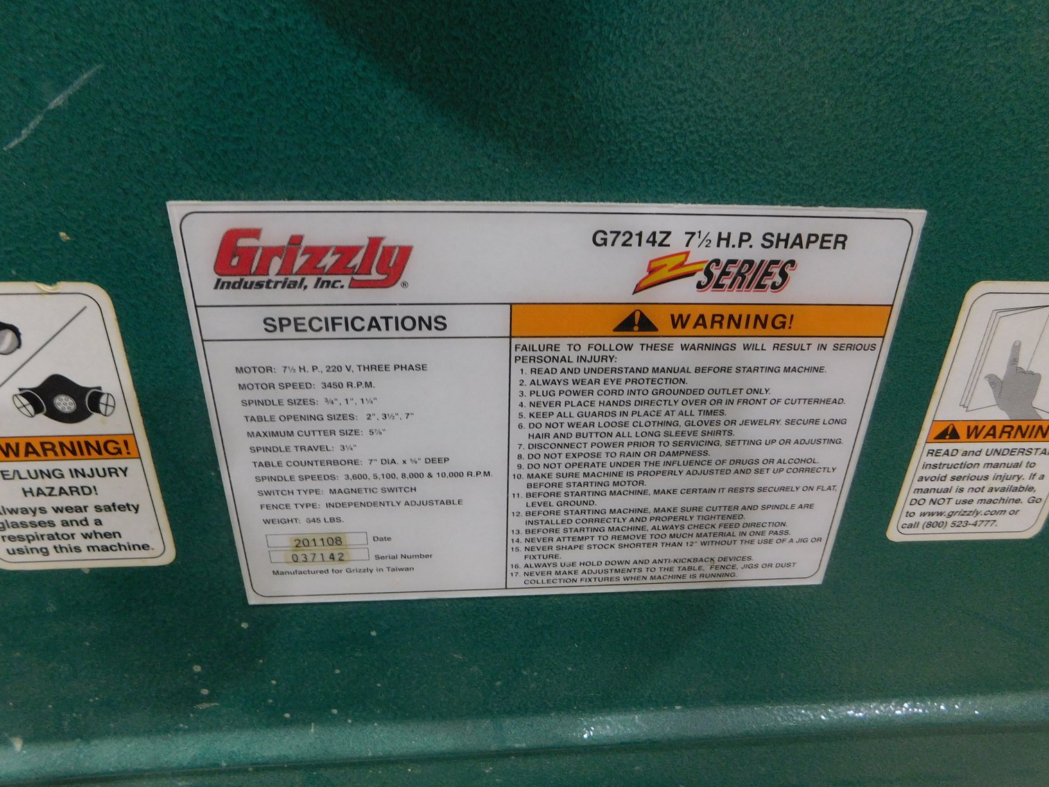 Image for Equipment from Manufacturer of Custom Interior Shutters, Blinds and Shades