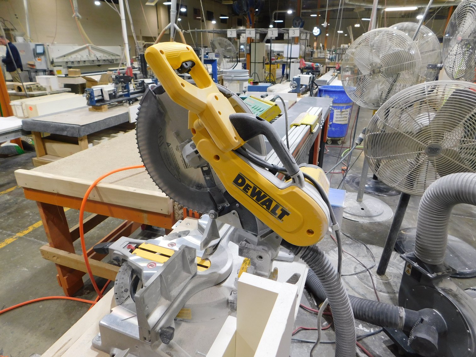 Image for Equipment from Manufacturer of Custom Interior Shutters, Blinds and Shades