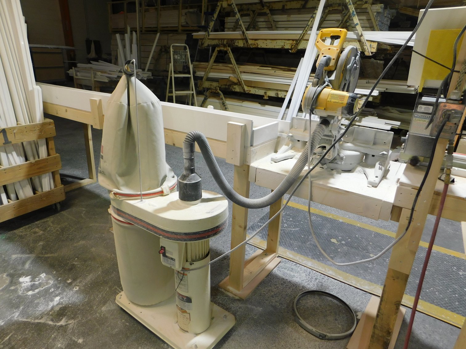 Image for Equipment from Manufacturer of Custom Interior Shutters, Blinds and Shades