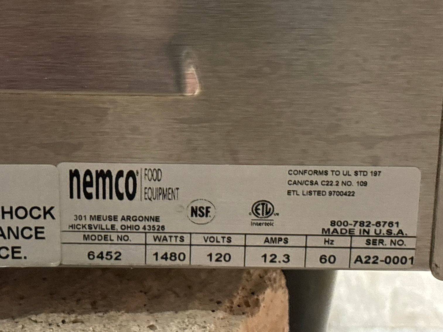 Image for Bank Owned Restaurant Equipment - Former 'Pizza Factory'