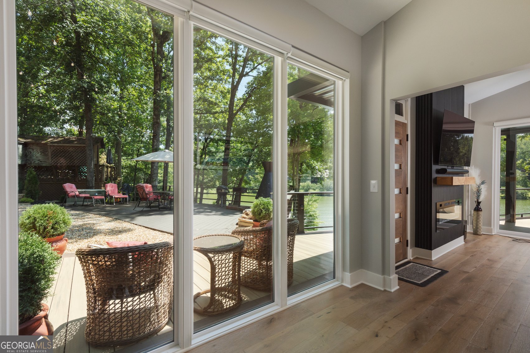 Image for Recently Constructed Waterfront Cabin in Gated North Georgia Resort