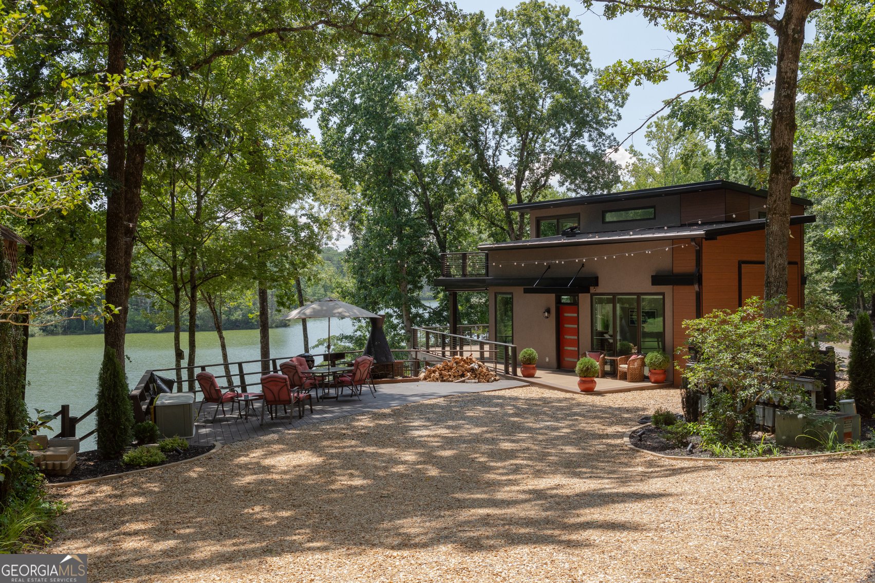 Image for Recently Constructed Waterfront Cabin in Gated North Georgia Resort
