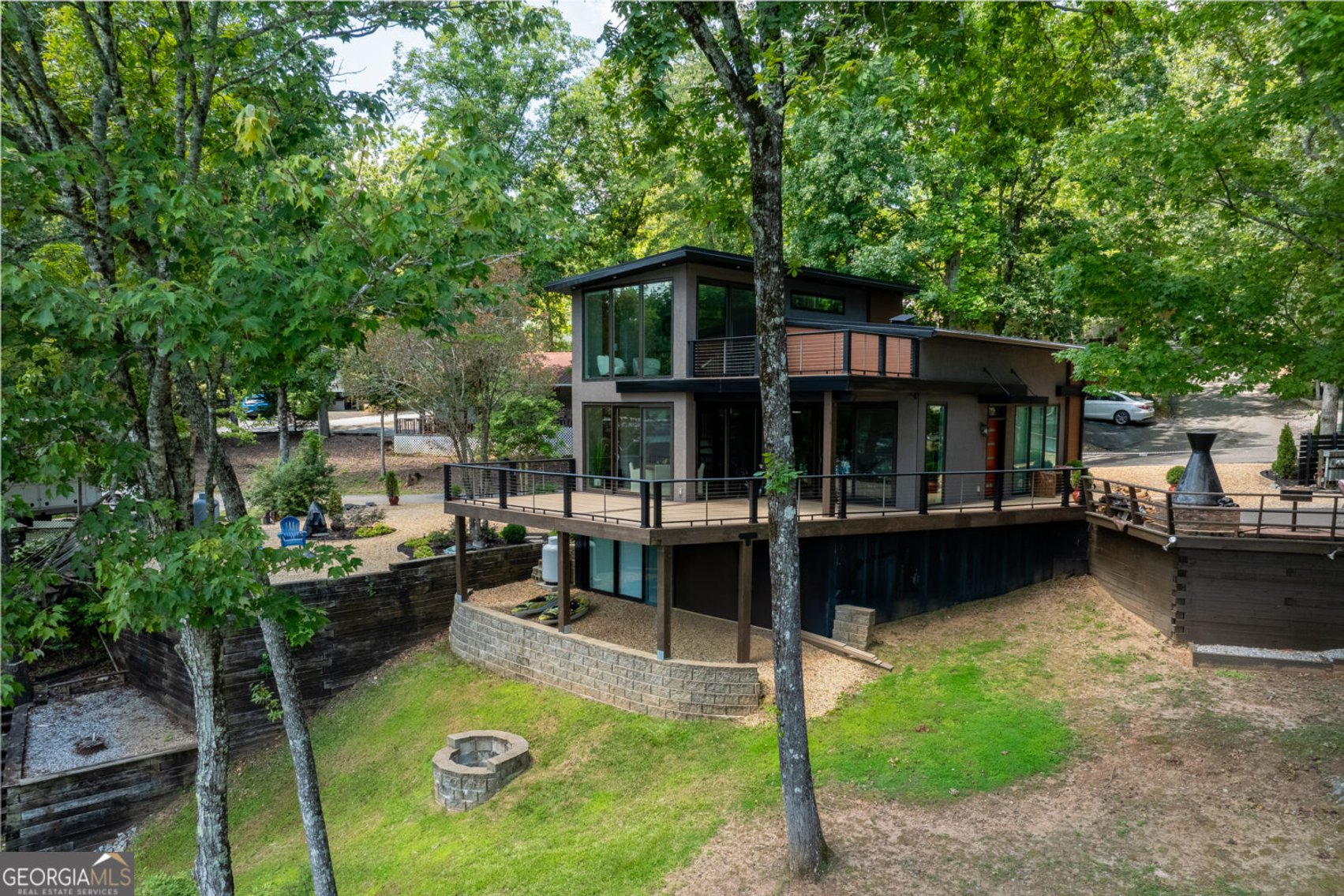 Image for Recently Constructed Waterfront Cabin in Gated North Georgia Resort