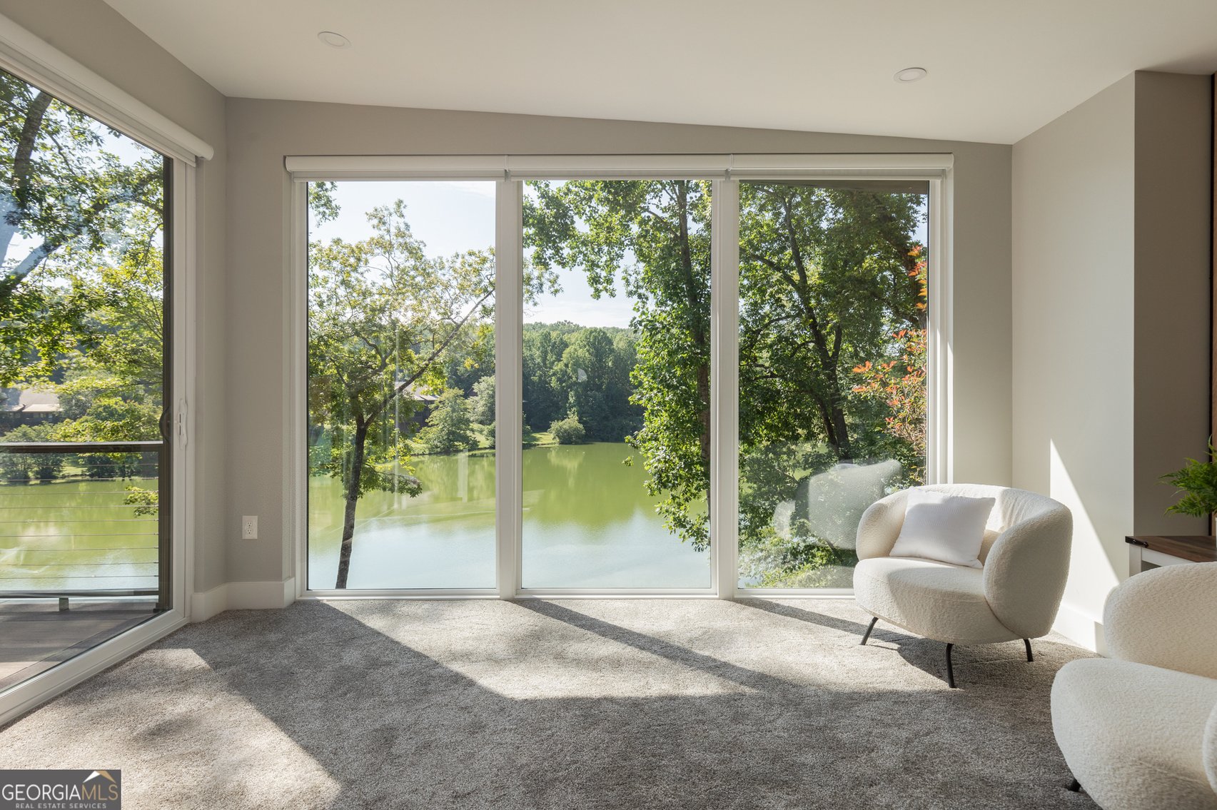 Image for Recently Constructed Waterfront Cabin in Gated North Georgia Resort