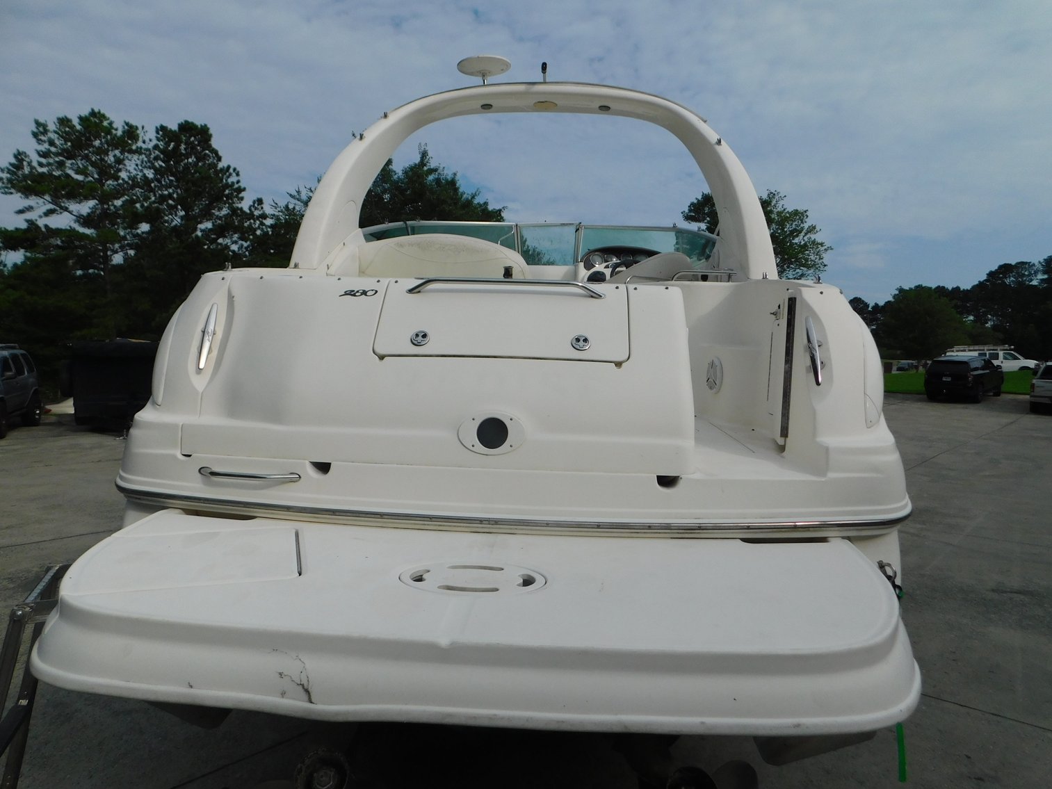 Image for 2001 Sea Ray Sundancer w/ 2024 Tarp Trailer