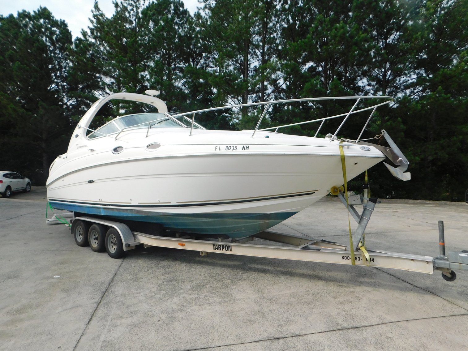 Image for 2001 Sea Ray Sundancer w/ 2024 Tarp Trailer